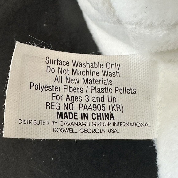 Coca Cola 1997 Bean Bag Polar Bear w/Cap/Bottle/Bow Tie Stuffed Animal Plush VTG - Picture 9 of 12